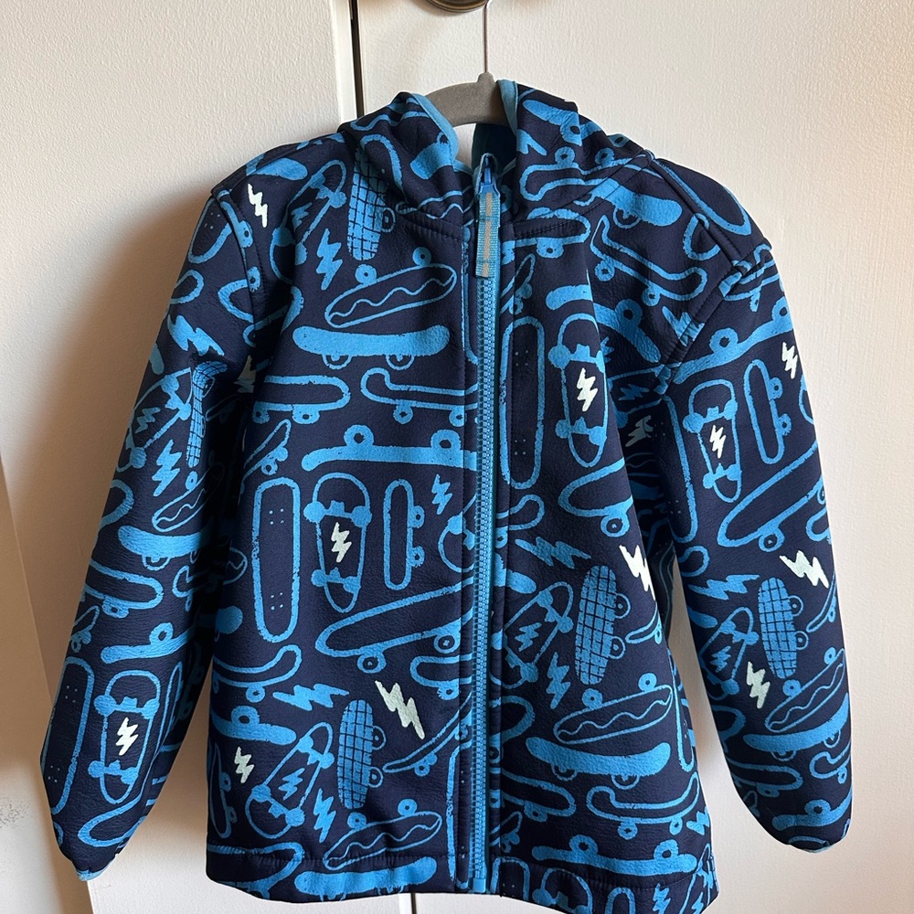 Cat & Jack Teal and Navy Kids' Hoodie